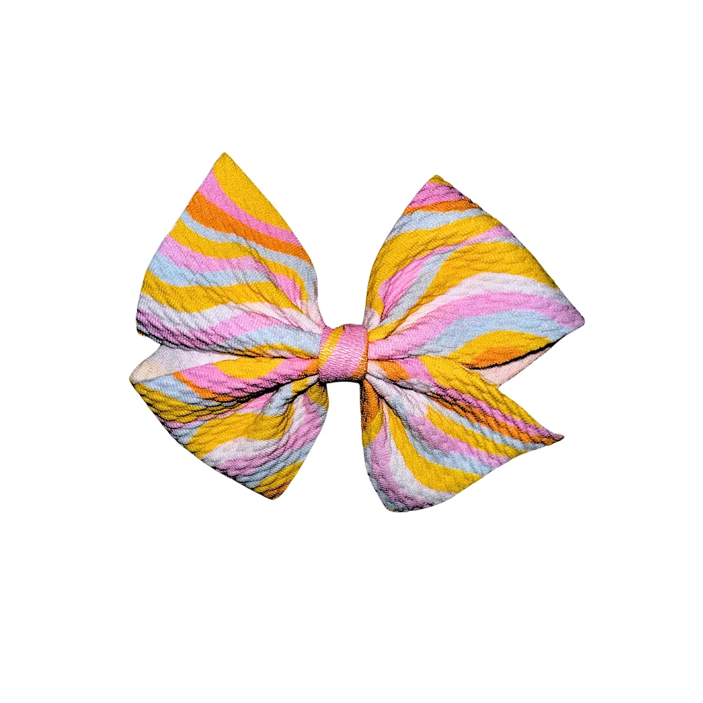 Uptown Funk Pinwheel Clip Bow