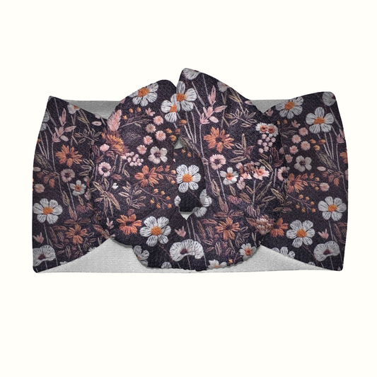 Fall Meadow Messy Headwrap