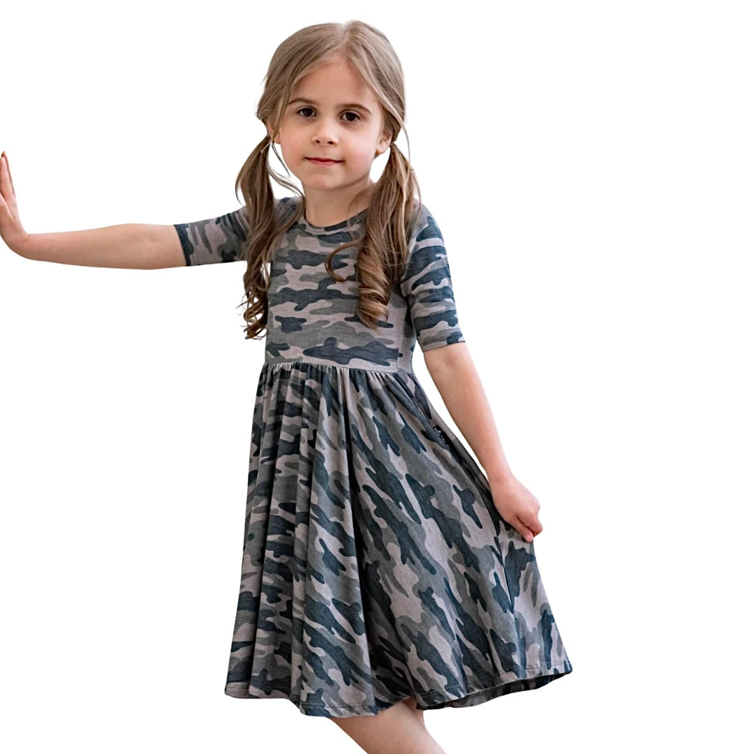 You Can’t See Me Bamboo Twirl Dress