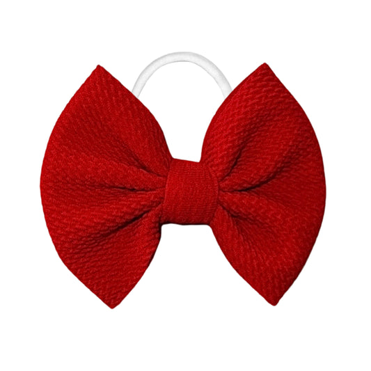 Rosey Red Nylon Headband