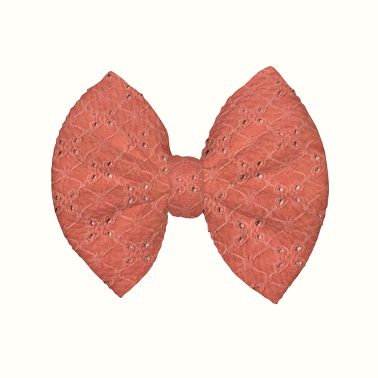 Coral Reef Clip Bow
