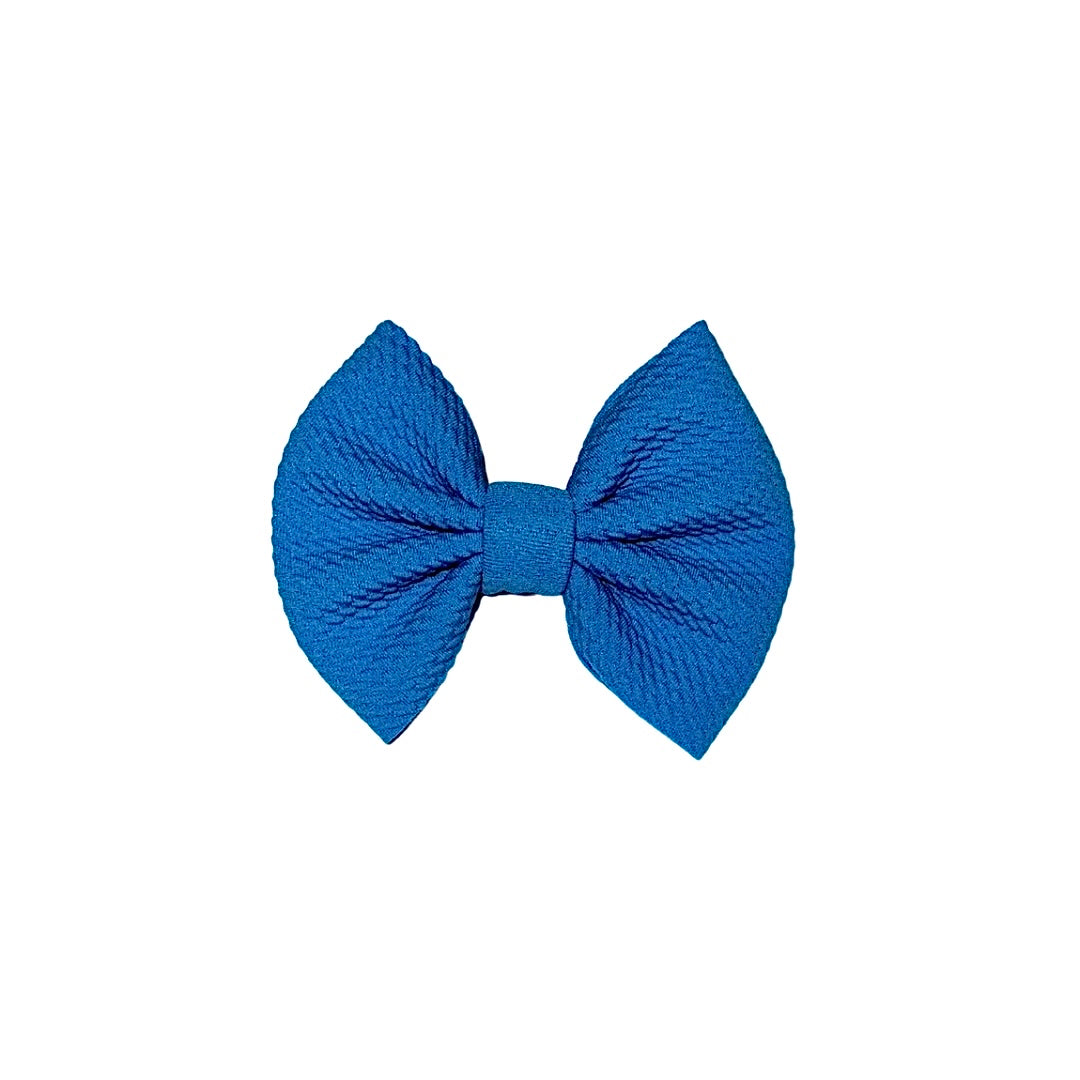 Blue Raspberry Clip Bow