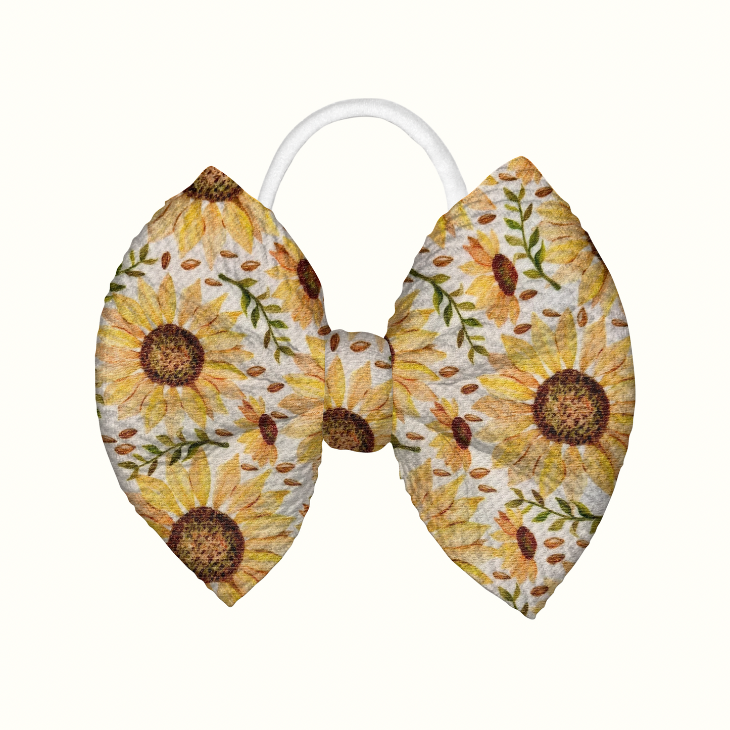 Sunflower Field Nylon Headband