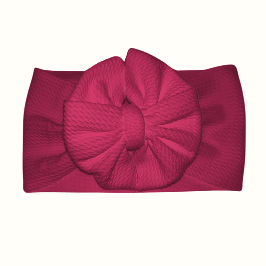 Pink Ruby Messy Headwrap