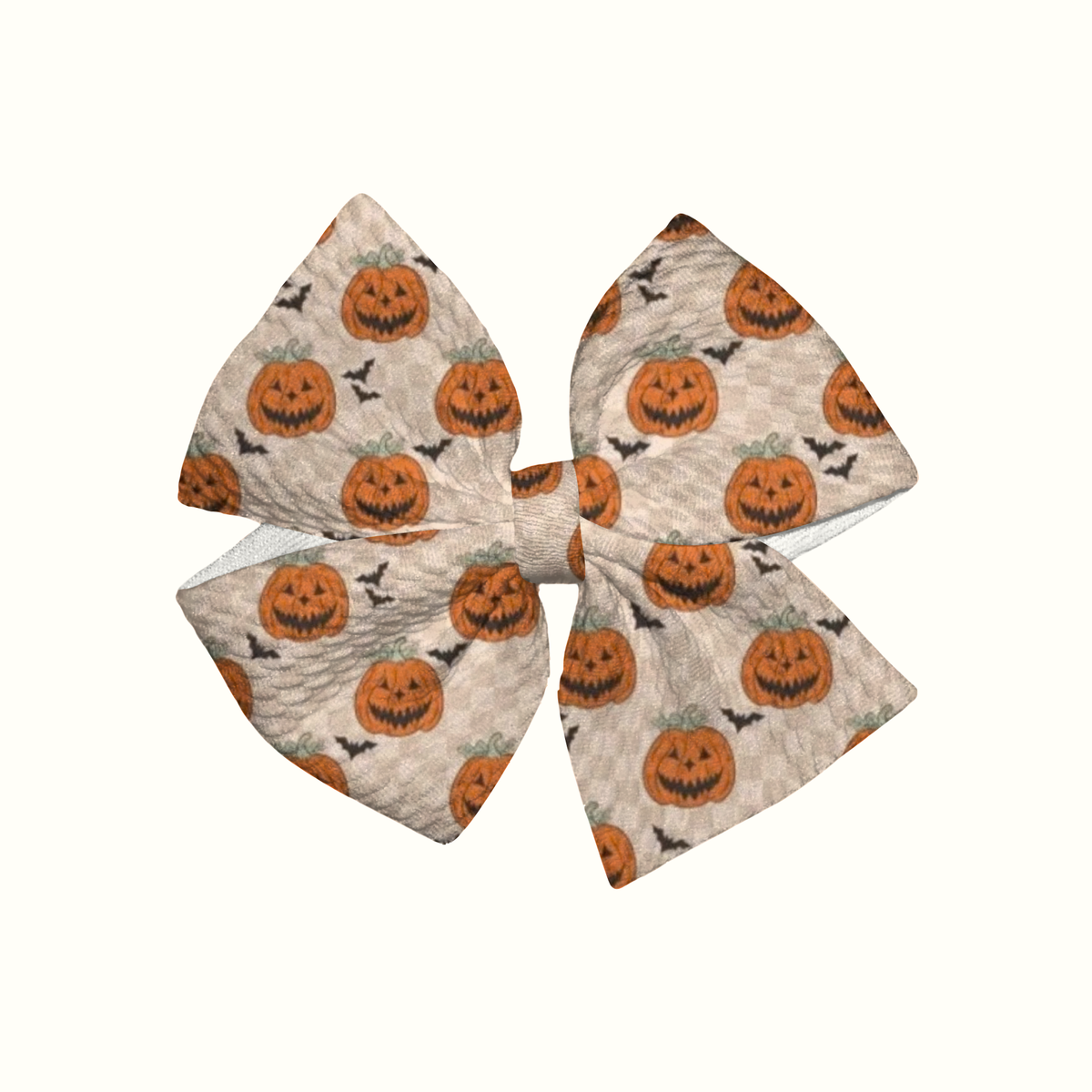 Halloweentown Pinwheel Clip Bow