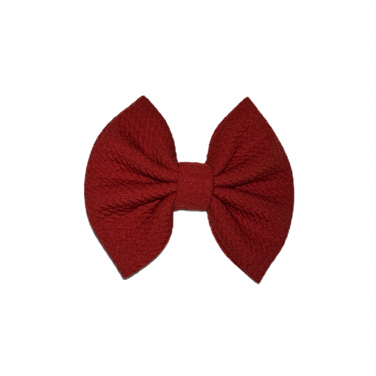 Maple Leaf Clip Bow