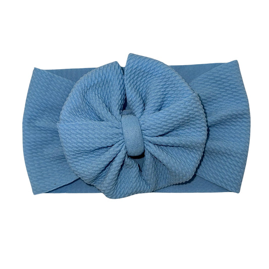 Baby Blues Messy Headwrap