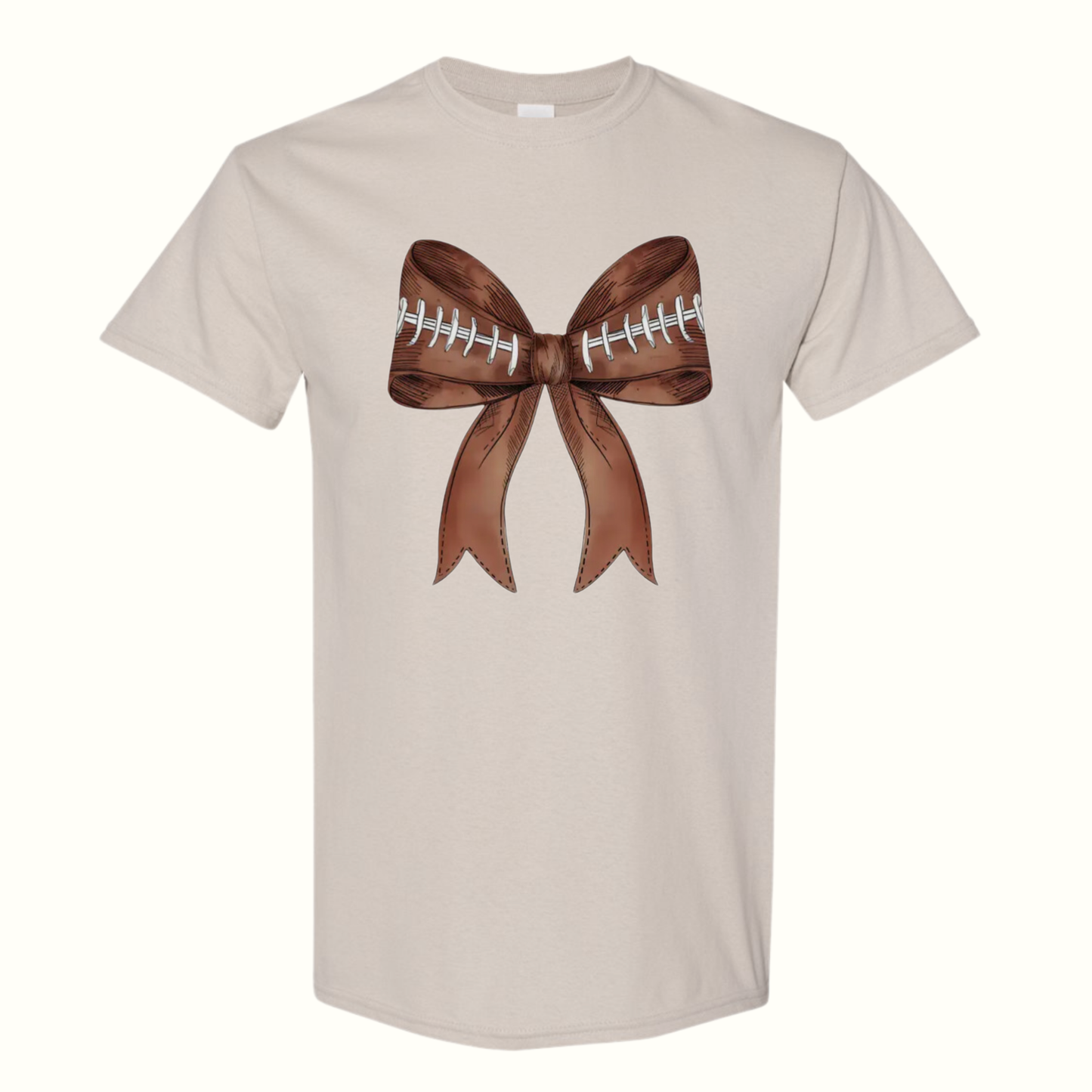 Football Bow T-Shirt