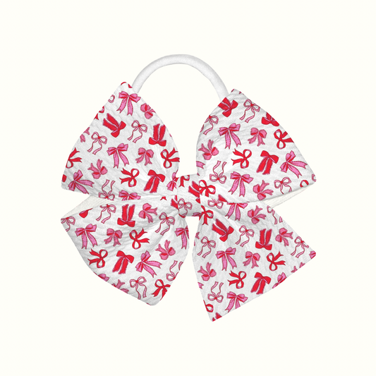 My Little Valentine Pinwheel Nylon Headband