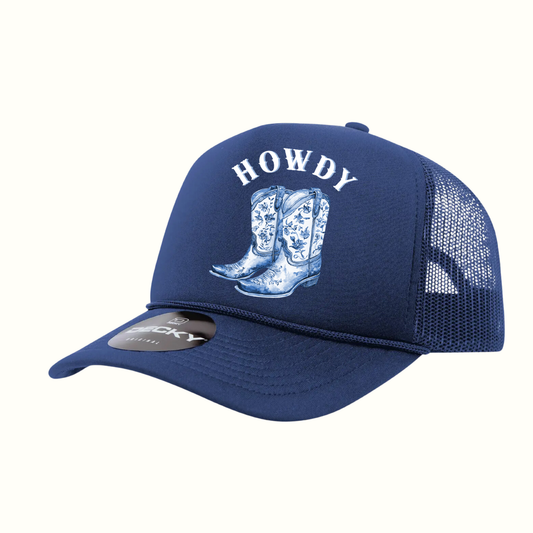 Howdy Boots Trucker Hat