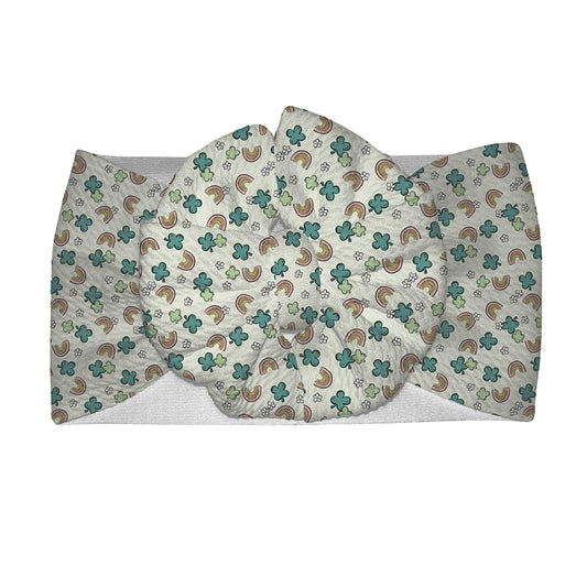 Clover The Rainbow Messy Headwrap