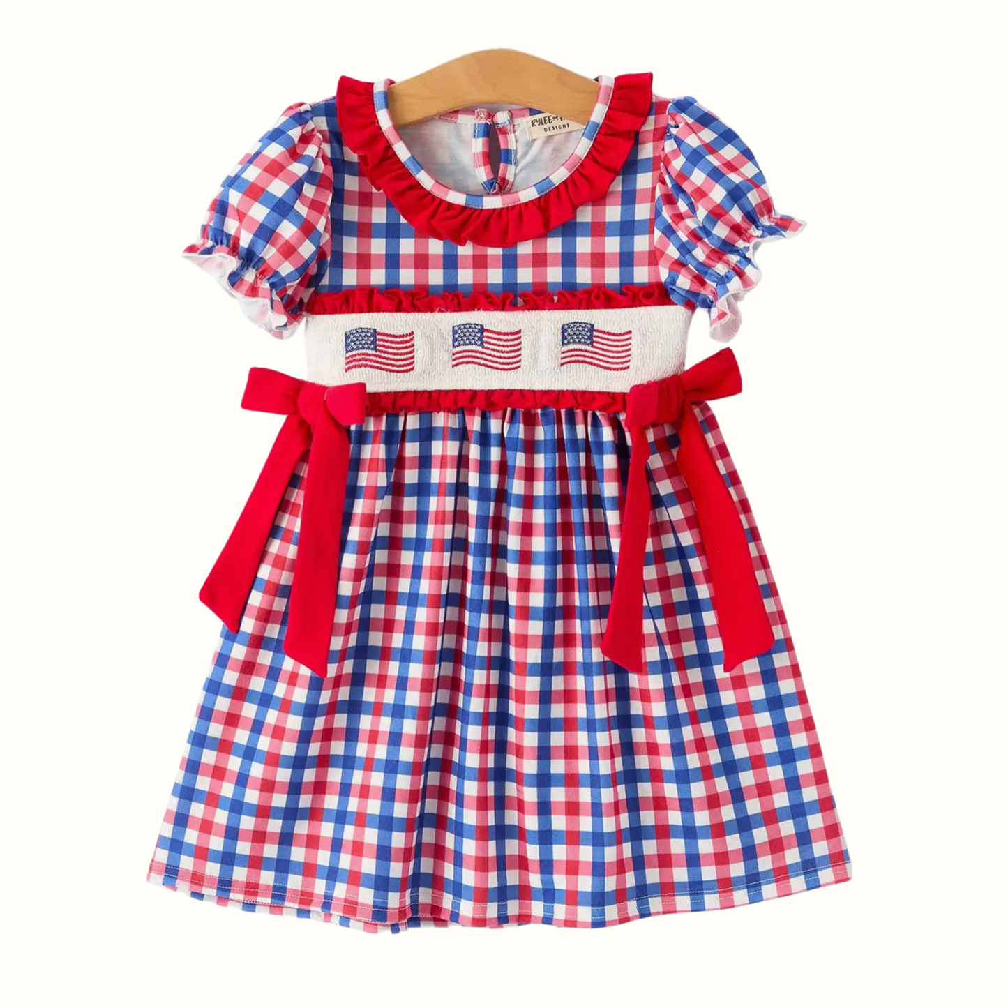 Patriotic Smocked Dress