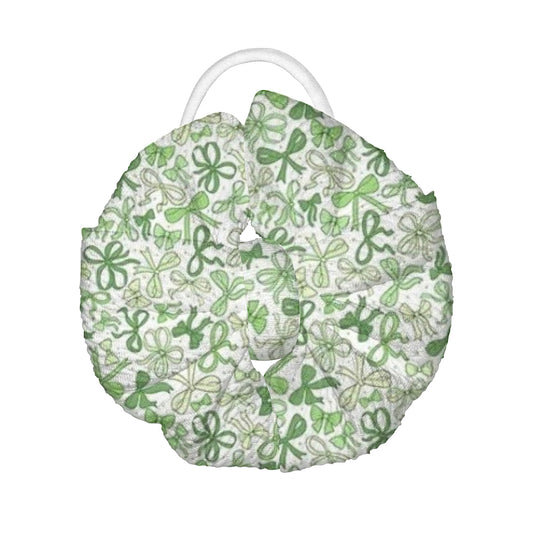 Luck Of The Bow Messy Nylon Headband