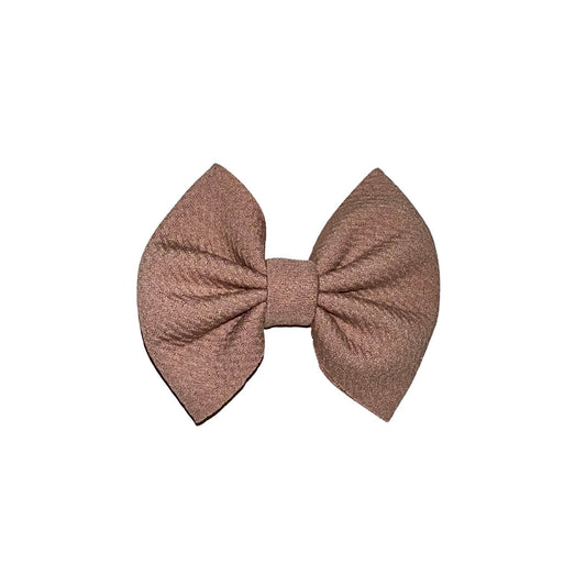 Chai Tea Latte Clip Bow