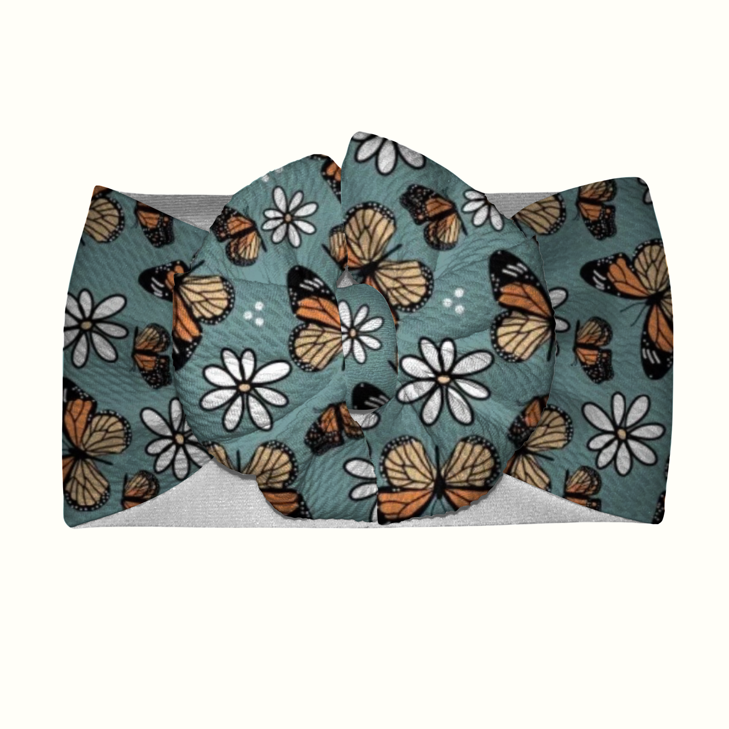 Butterfly Garden Messy Headwrap