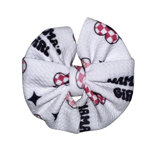 Mama’s Girl Messy Clip Bow