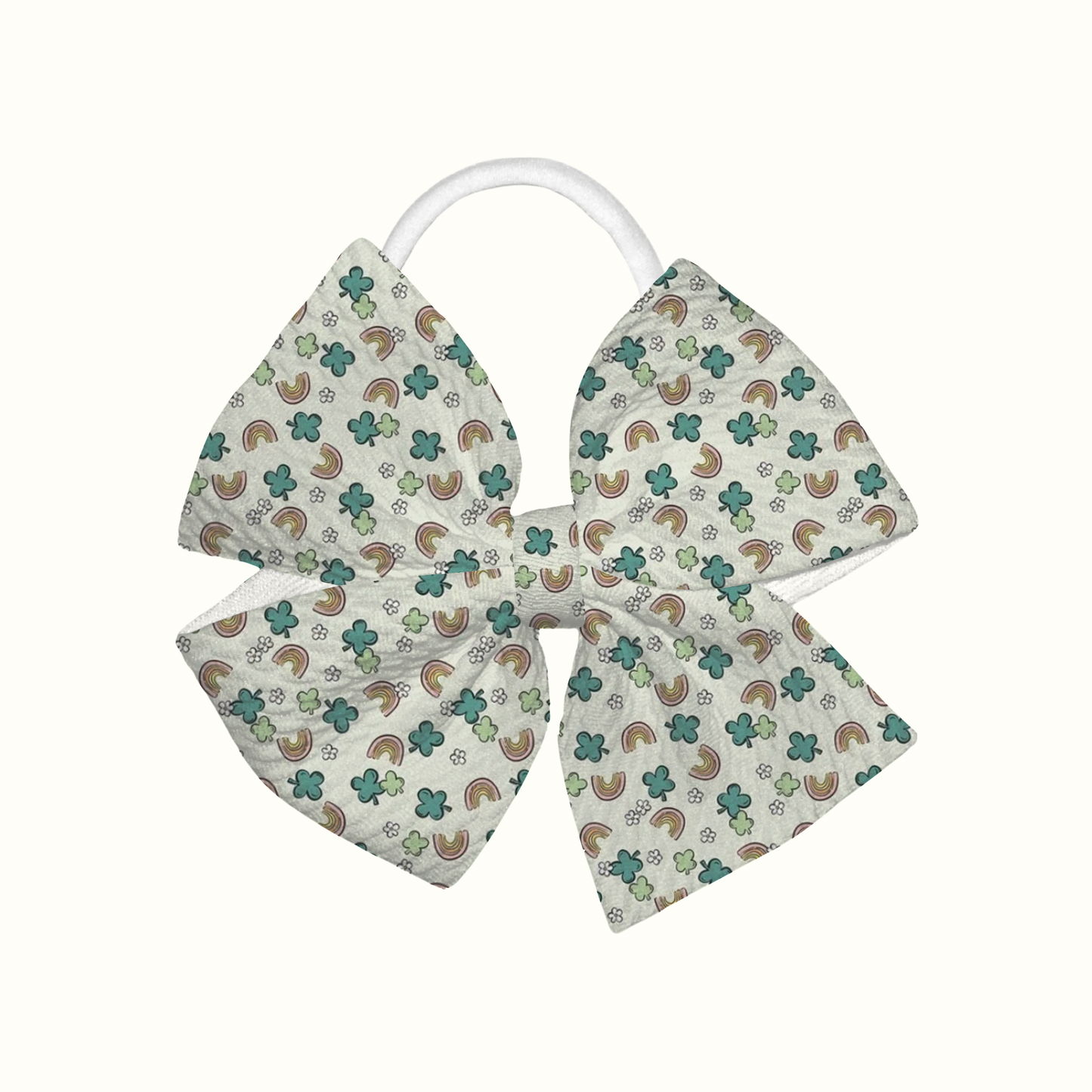 Clover The Rainbow Pinwheel Nylon Headband