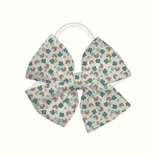Clover The Rainbow Pinwheel Nylon Headband