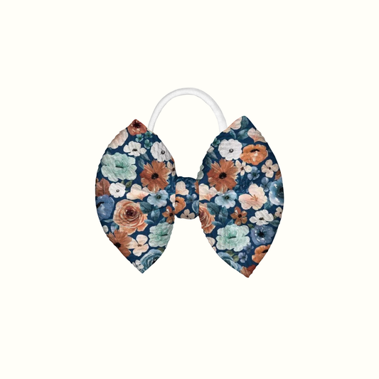 Dusk Blooms Mini Nylon Headband