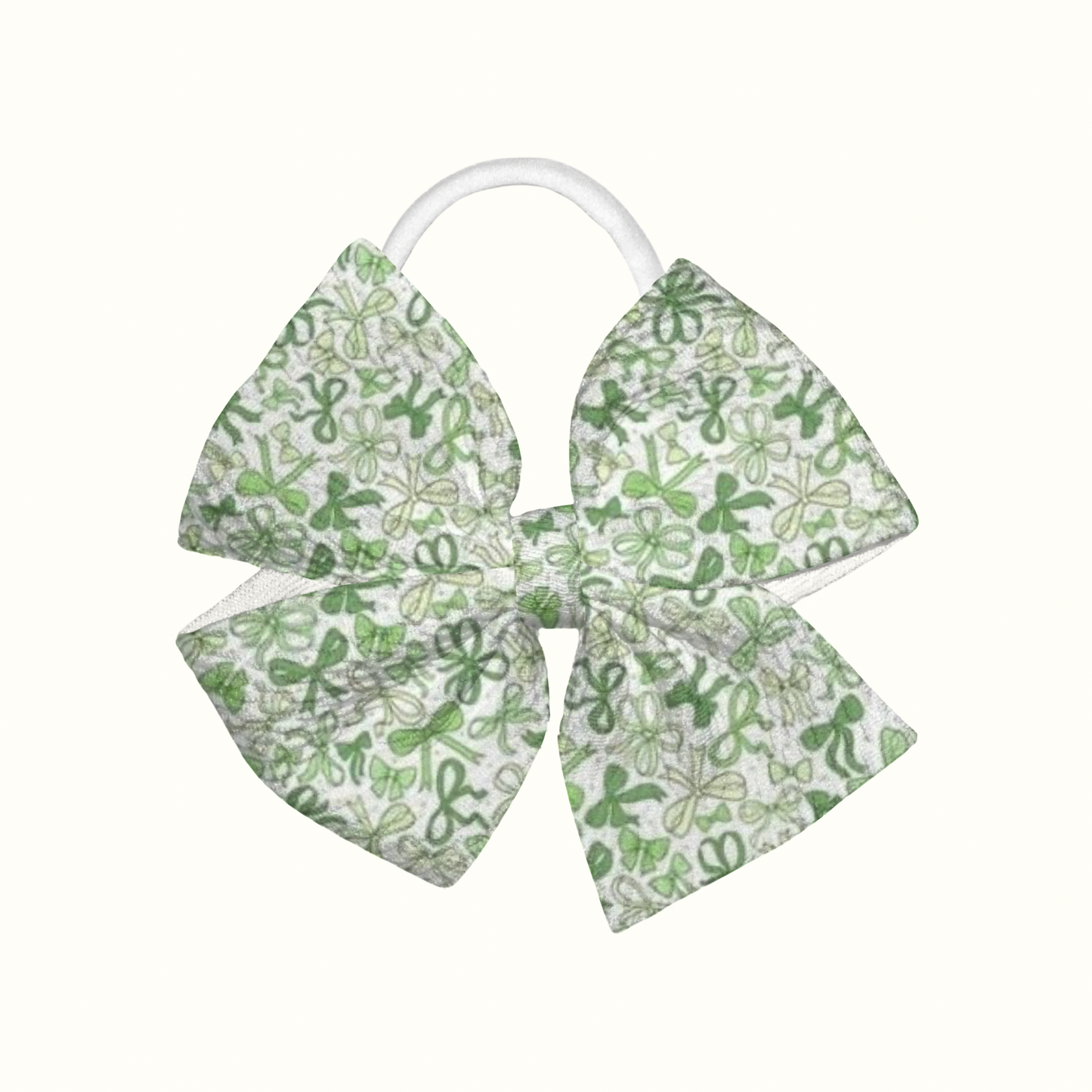 Luck Of The Bow Pinwheel Nylon Headband
