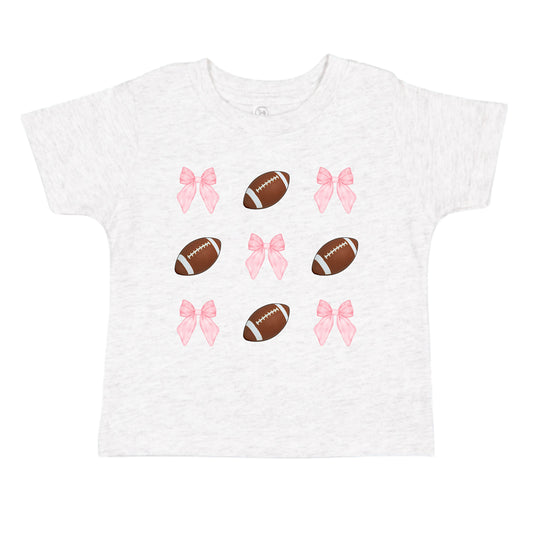 Bows & Footballs T-Shirt