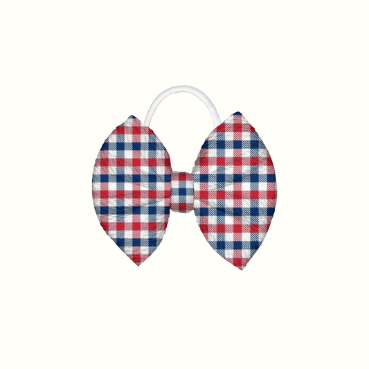 Patriotic Picnic Mini Nylon Headband