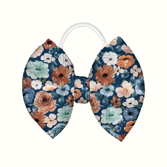 Dusk Blooms Nylon Headband