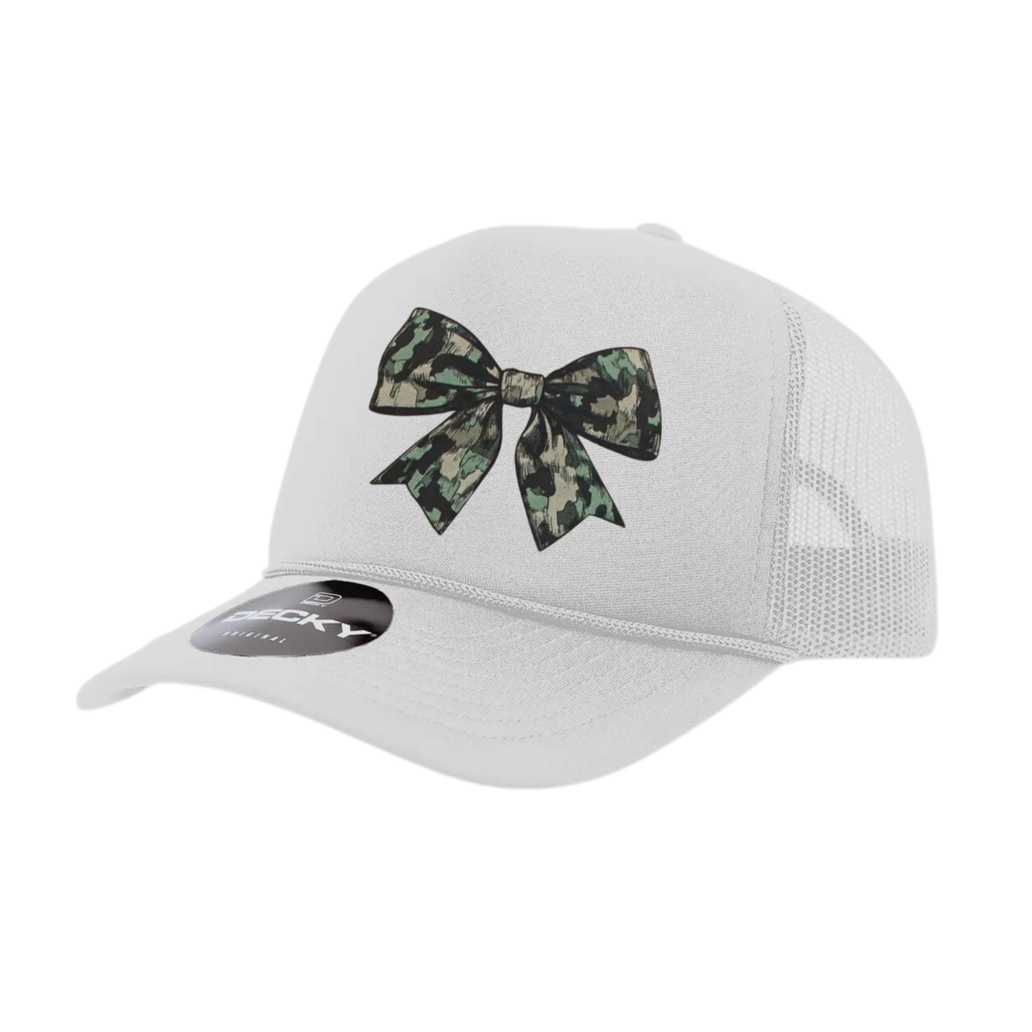 Camo Bow Trucker Hat