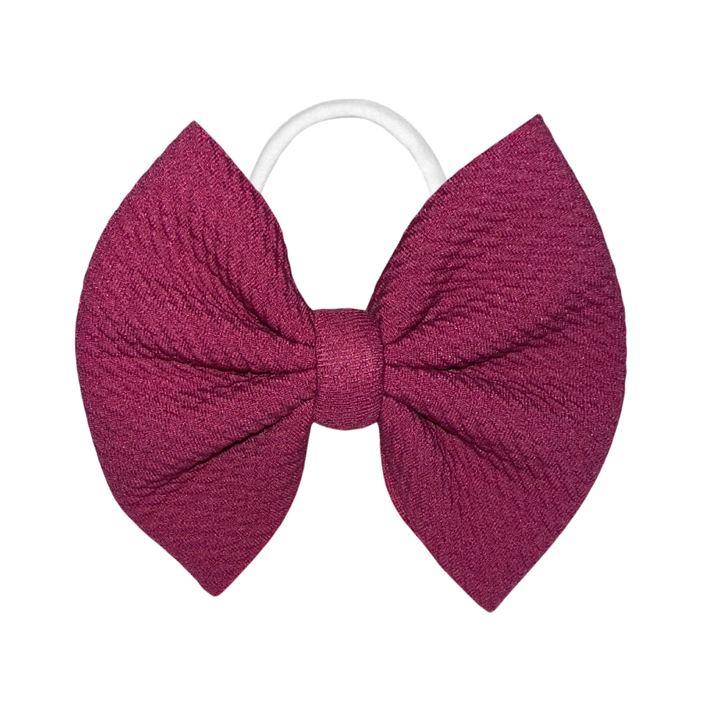 Royal Plum Nylon Headband
