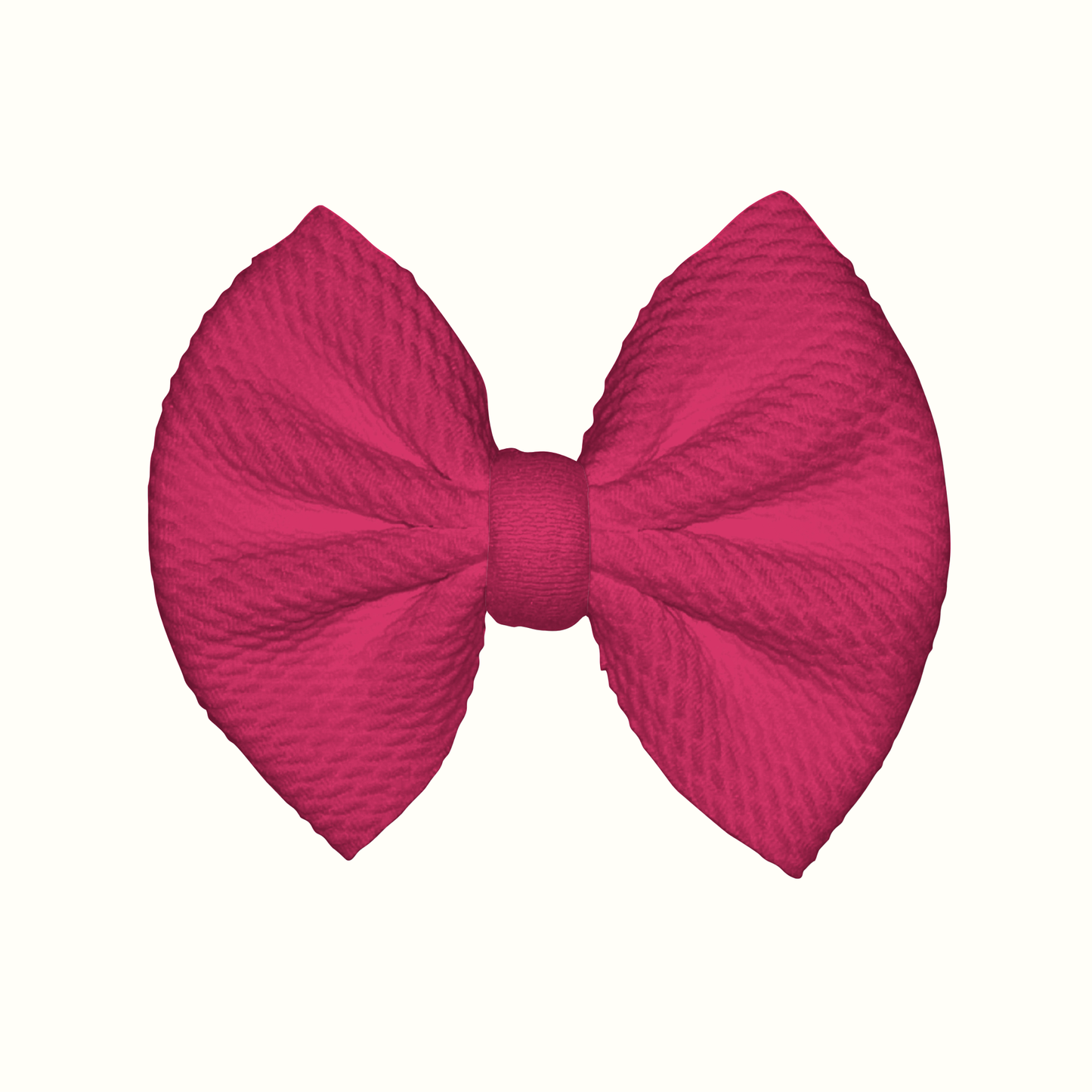 Pink Ruby Clip Bow