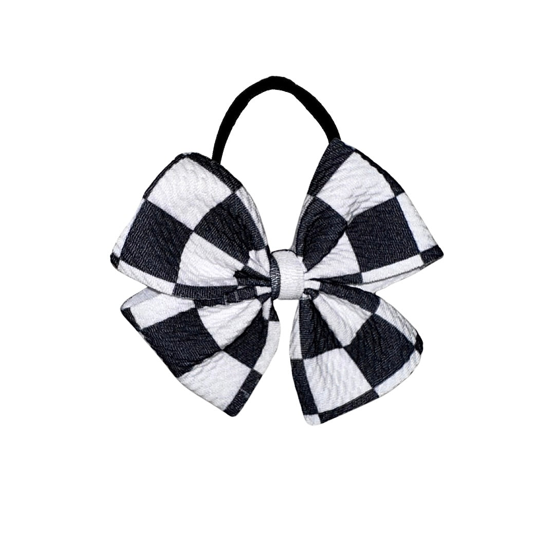 Checkmate Pinwheel Nylon Headband