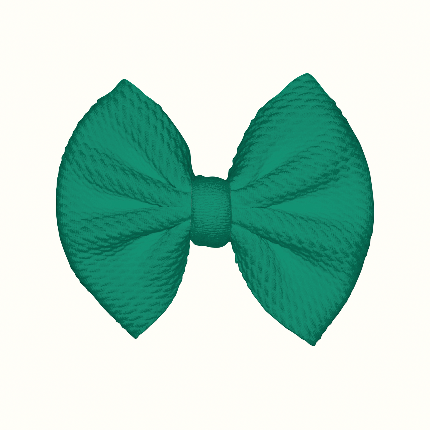 Kelly Green Clip Bow