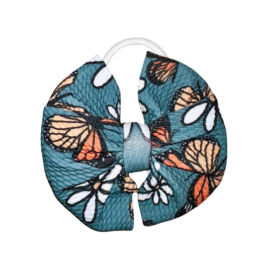 Butterfly Garden Messy Nylon Headband