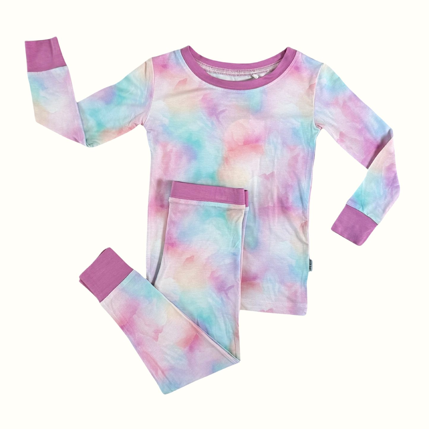 Cotton Candy Skies Bamboo 2 Piece Set