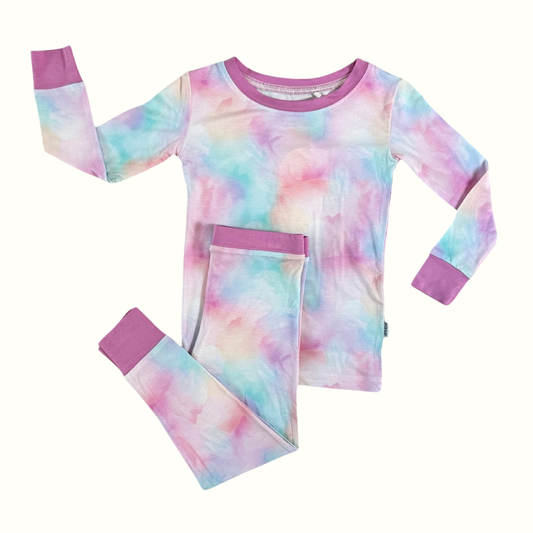 Cotton Candy Skies Bamboo 2 Piece Set