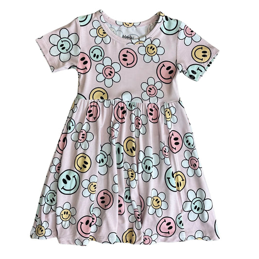 Flower Power Bamboo Twirl Dress