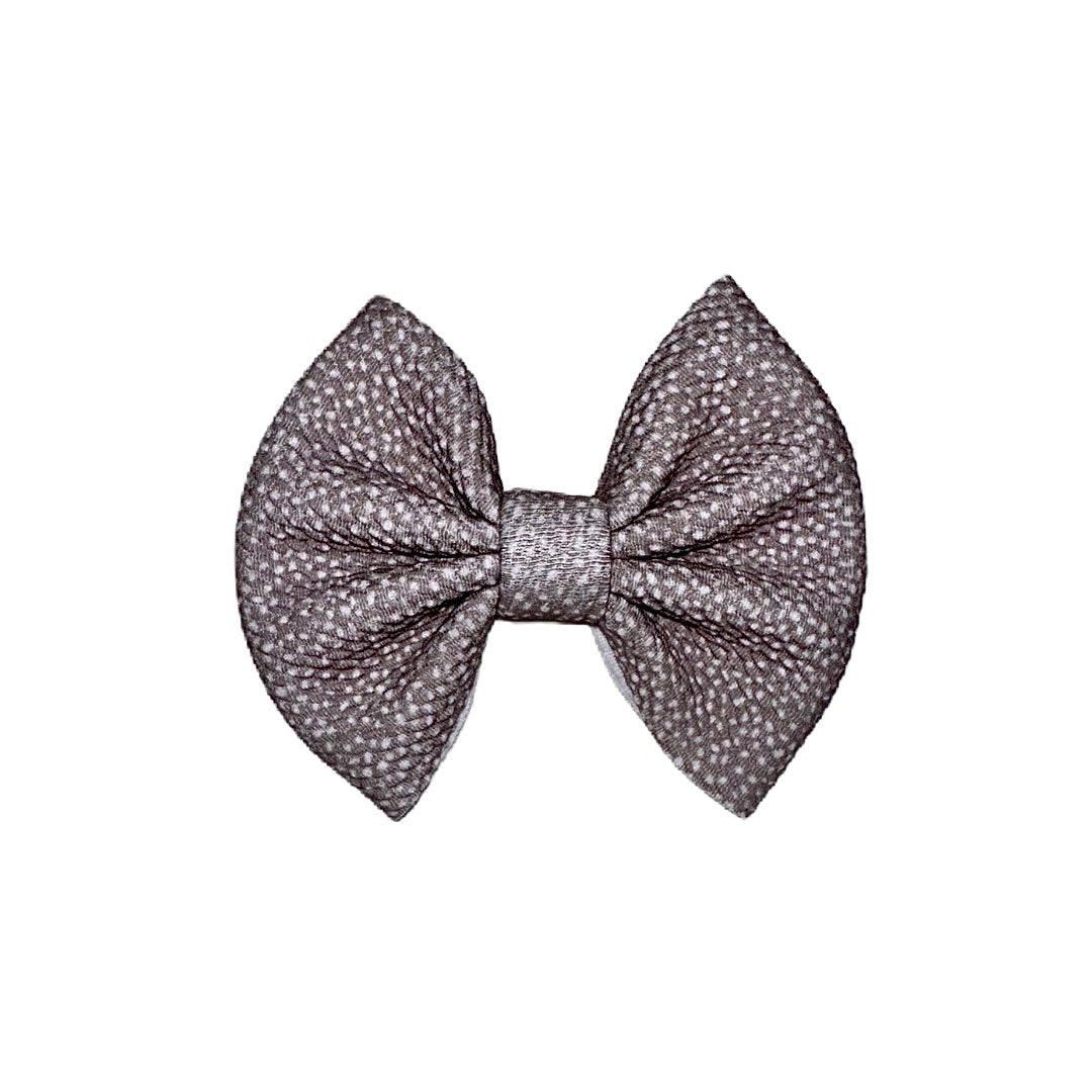 Dainty Dots Clip Bow