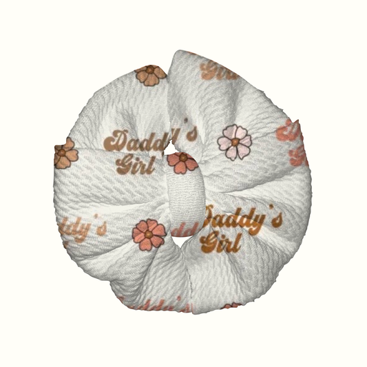 Daddy’s Girl Messy Clip Bow