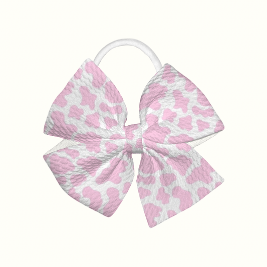 Strawberry Milk Pinwheel Nylon Headband