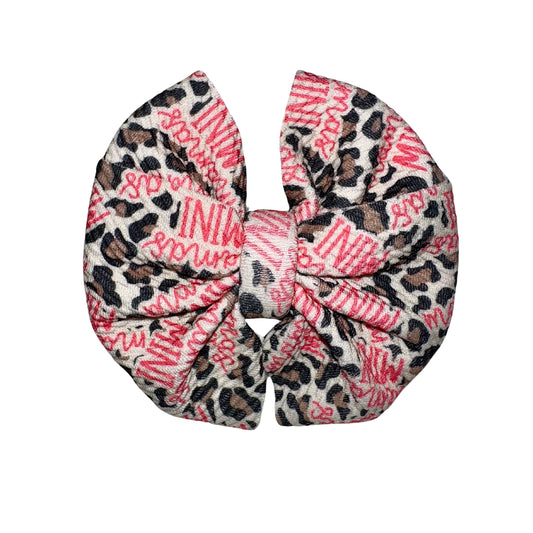 Mama’s Mini Messy Clip Bow