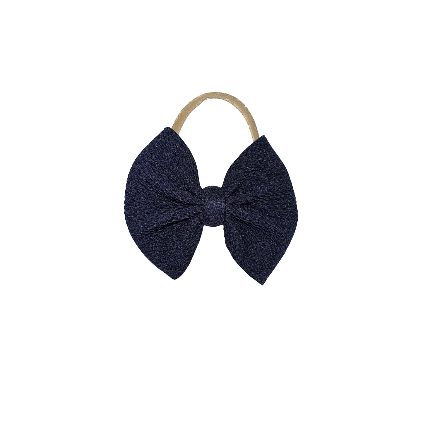 Navy Mini Nylon Headband
