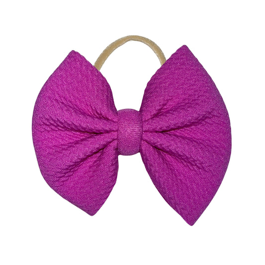 Perfect Purple Nylon Headband