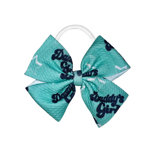 Daddy’s Girl Pinwheel Nylon Headband