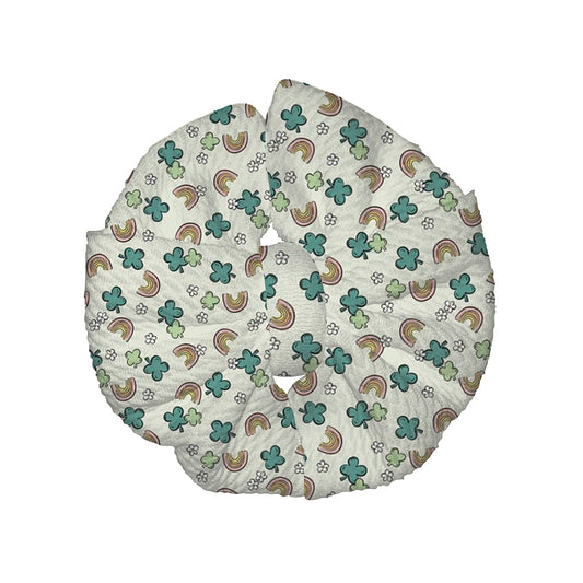 Clover The Rainbow Messy Clip Bow