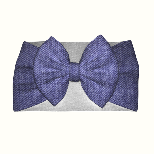 Blue Jean Headwrap