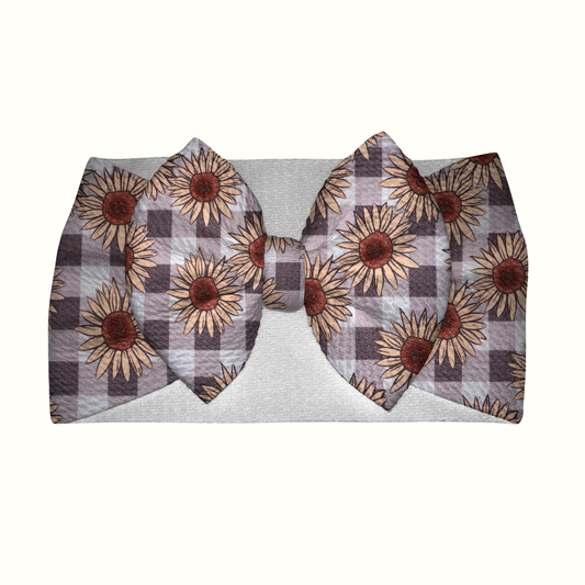 Sunflower Harvest Headwrap