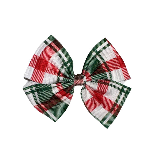 Feeling Festive Pinwheel Clip Bow