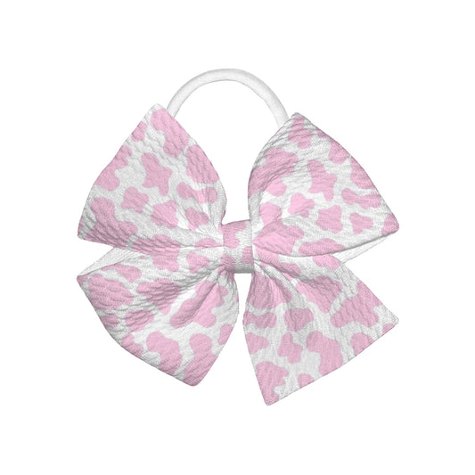 Strawberry Milk Pinwheel Nylon Headband