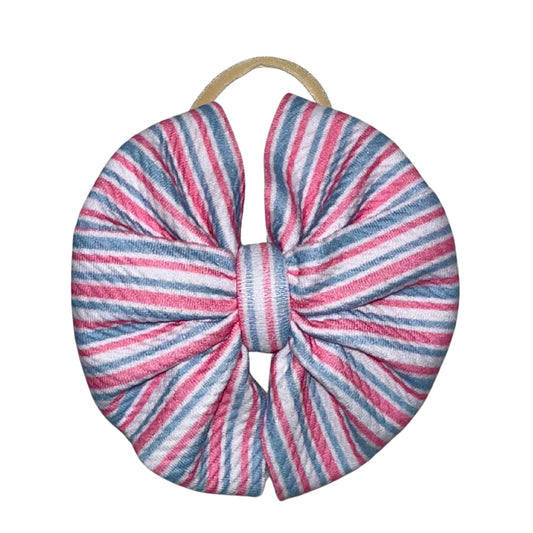 Hello World Messy Nylon Headband