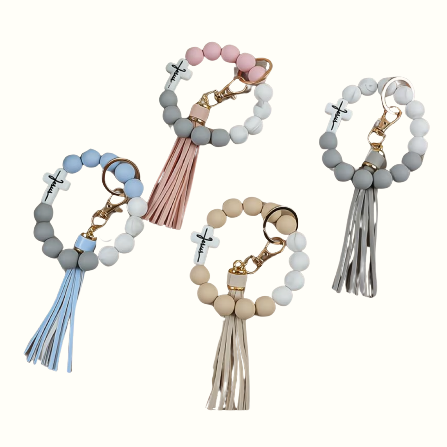 Silicone Keychain Bracelet